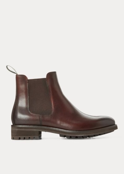 Botas Chelsea Polo Ralph Lauren Bryson Couro Homem 92456-DIJS